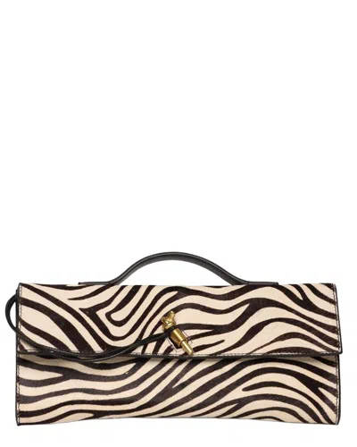 Walter Baker Juliette Leather Clutch In Black