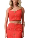 Walter Baker Kendall Top In Red