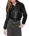 Walter Baker Landon Vest, Black - Puffer Leather