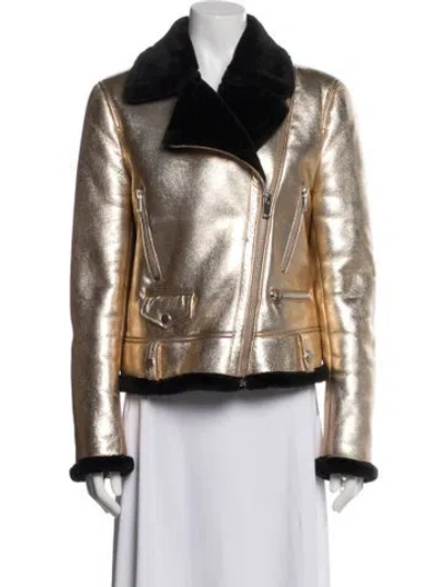 Pre-owned Walter Baker Leather Biker Jacket