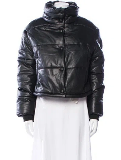 Pre-owned Walter Baker Leather Biker Jacket W/ Tags In Black