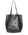 Walter Baker Ledger Leather Tote In Black