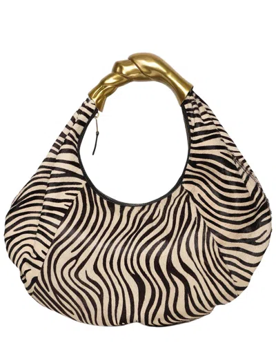 Walter Baker Lennon Haircalf Hobo Bag In Blue