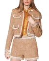 Walter Baker Leondra Cozy Fit Jacket In Multi