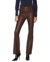 Walter Baker Lexie Leather Pant In Brown