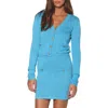 Walter Baker Lillian Cardigan Sweater In Bright Blue