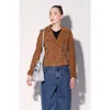 Walter Baker Liz Leather Jacket In Brown