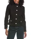 Walter Baker Lolita Suede Jacket In Black