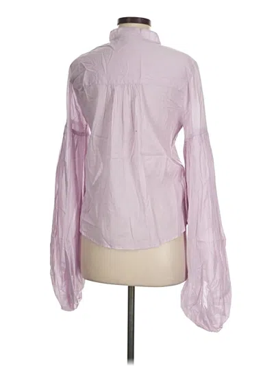 Pre-owned Walter Baker Long Sleeve Blouse In Pink