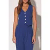 Walter Baker Luanna Vest In Blue
