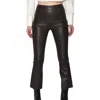 Walter Baker Luisa Pant In Mocha In Brown