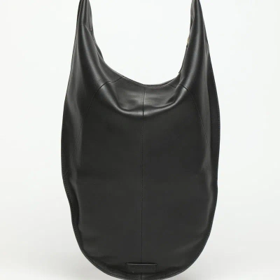 Walter Baker Luna Leather Hobo In Black