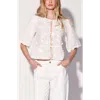 Walter Baker Mariana Top In Clematis Embroidery