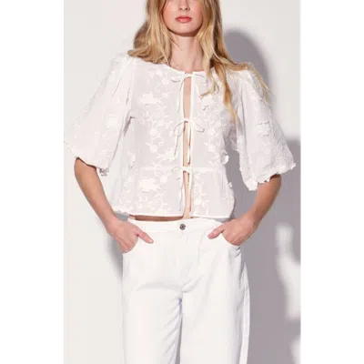 Walter Baker Mariana Top In Clematis Embroidery