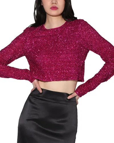 Walter Baker Megan Top In Magenta