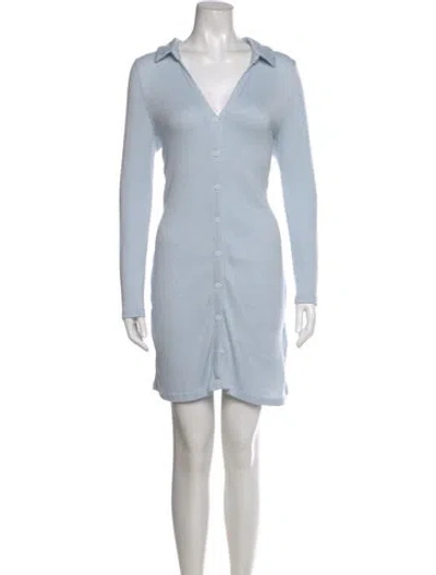 Pre-owned Walter Baker Mini Dress In Blue