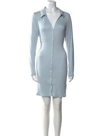 Pre-owned Walter Baker Mini Dress In Blue
