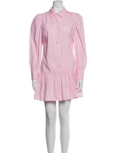 Pre-owned Walter Baker Mini Dress In Blue/purple