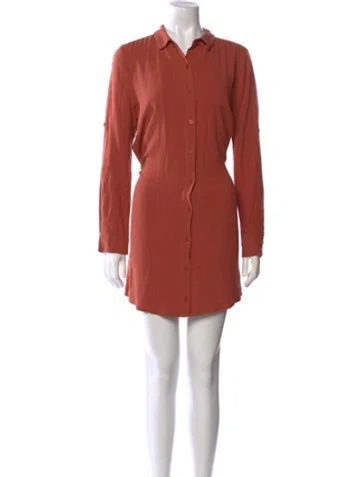 Pre-owned Walter Baker Mini Dress In Brown