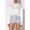 Walter Baker Montana Button-up Shirt In Ivory