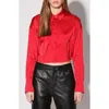 Walter Baker Montana Crop Fit Top In Red