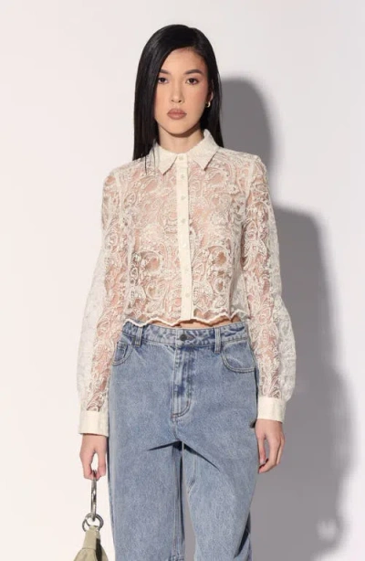 Walter Baker Nicolette Top In White