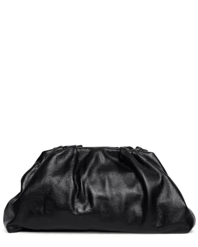 Walter Baker Olivia Leather Clutch In Black