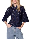 Walter Baker Ollie Top In Blue