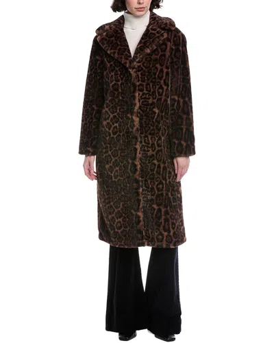 Walter Baker Pacey Coat In Brown