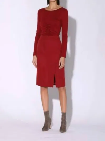 Walter Baker Parker Skirt In Wine