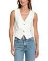 Walter Baker Philipa Vest In White