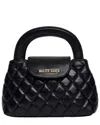 Walter Baker Phoebe Leather Mini Top Handle Bag In Black
