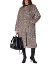 Walter Baker Pierre Coat In Animal Print