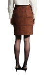 Walter Baker Piper Skirt In Cognac