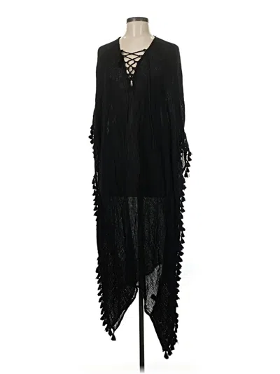 Pre-owned Walter Baker Poncho In Black
