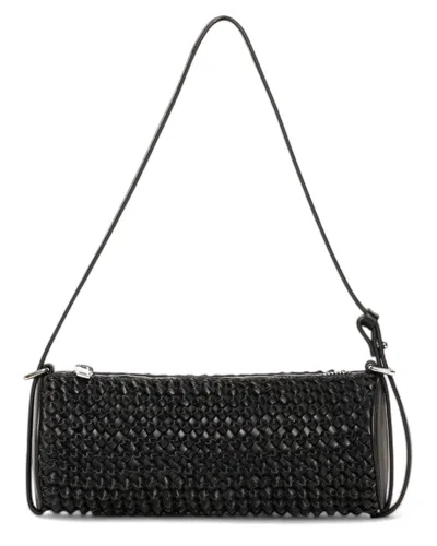 WALTER BAKER WALTER BAKER QUINN KNOT LEATHER BARREL SHOULDER BAG