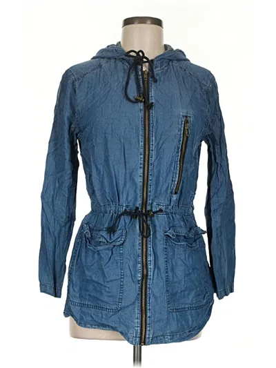 Pre-owned Walter Baker Raincoat In Blue