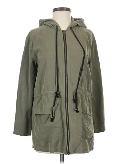Pre-owned Walter Baker Raincoat In Green