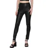 Walter Baker Raquelle Leather Pant In Black In Black