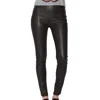 Walter Baker Raquelle Leather Pant In Mocha In Brown