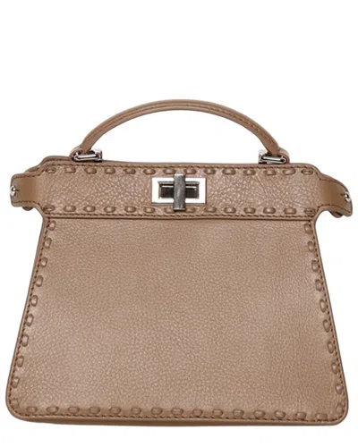 Walter Baker Reed Mini Leather Satchel In Brown