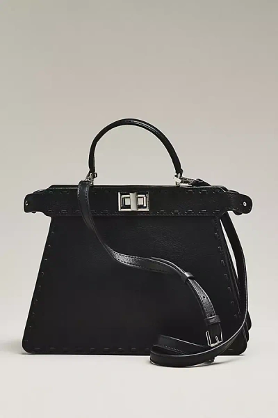 Walter Baker Reed Mini Satchel Bag In Black