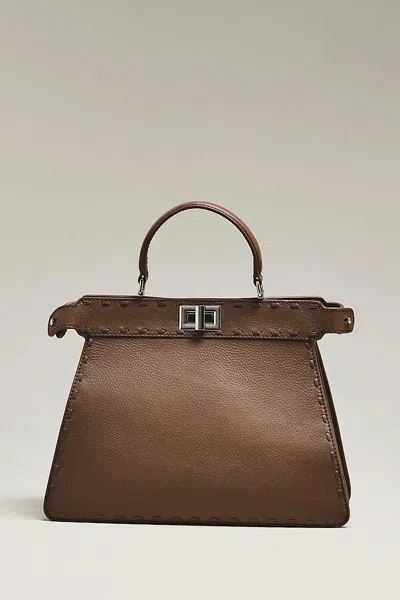 Walter Baker Reed Mini Satchel Bag In Brown