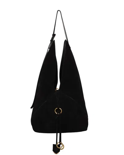 Walter Baker Reese Leather Hobo Bag In Black