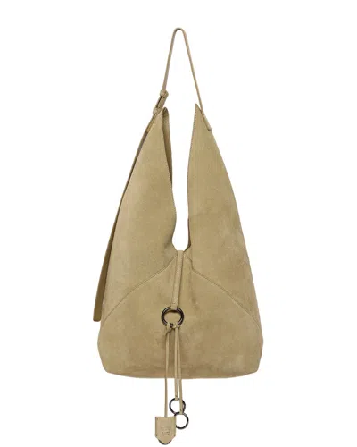 Walter Baker Reese Leather Hobo Bag In Brown