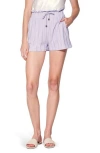 Walter Baker Rhoda Textured Shorts In Lavender
