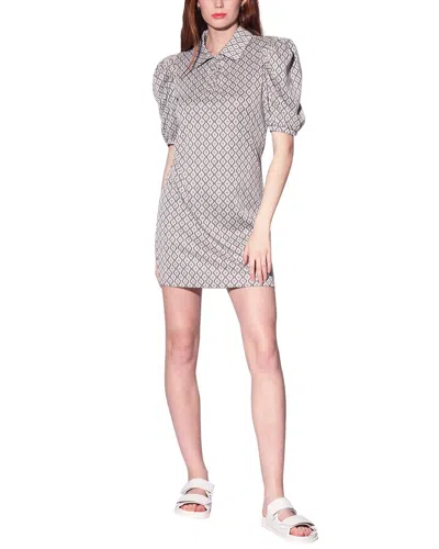 Walter Baker Rickie Dress In White Beige