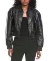 Walter Baker Rowan Leather Jacket In Black
