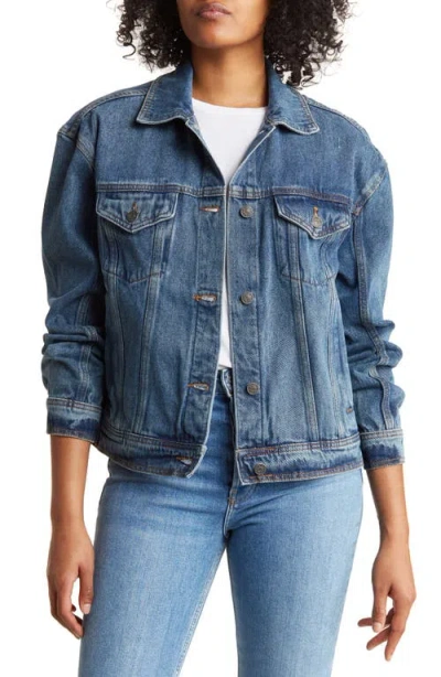 Walter Baker Shawna Denim Jacket In Dark Wash