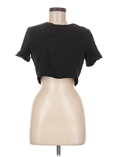 Pre-owned Walter Baker Short Sleeve T-shirt In Black